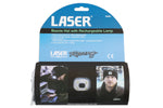 Laser Tools Racing Beanie Hat with Rechargeable Lamp