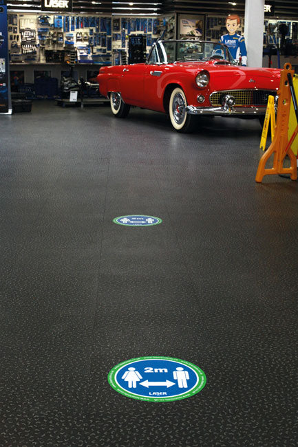 Laser Tools Floor Sticker 2m Distancing 6pc – Laser Tools Racing