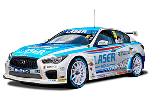 Laser Tools Racing driver Aiden Moffat will swap from a Mercedes-Benz A-Class to a newly developed Infiniti Q50