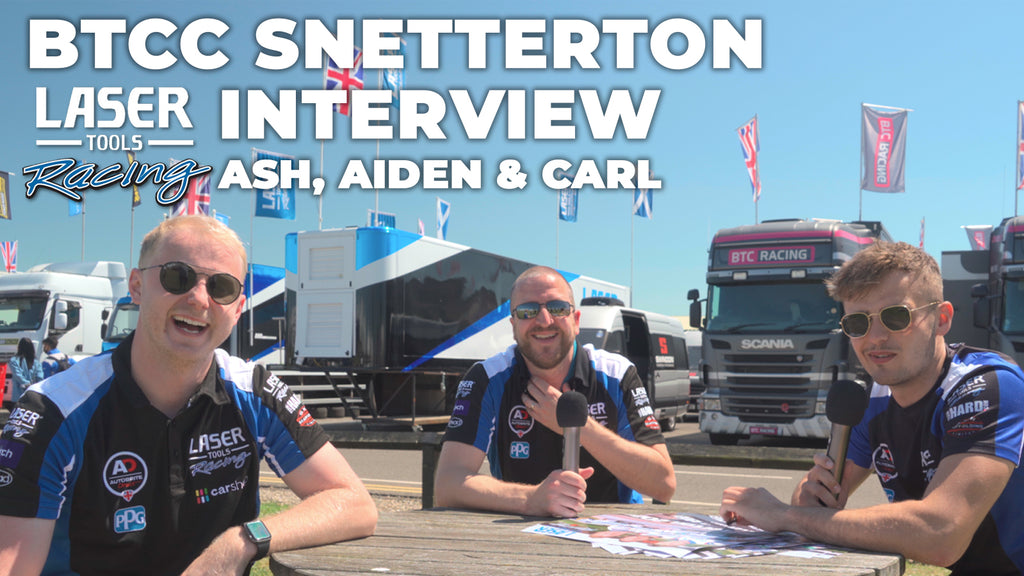 Laser Tools Racing | BTCC Snetterton Interview Ash, Aiden & Carl | June 2021