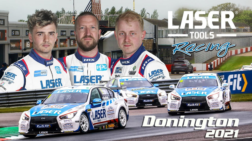Laser Tools Racing Report | BTCC Donington Interview Ash, Aiden & Carl | 10 October 2021