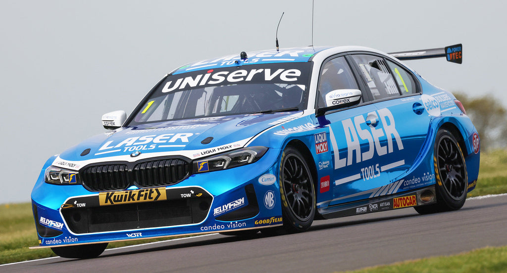 Jake Hill’s #1 BMW Blasts Off at Donington