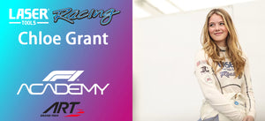 Laser Tools Racing supports driver Chloe Grant in the new 2023 F1 Academy series