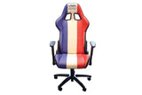 Laser Tools Racing Chair - Red, White & Blue