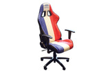 Laser Tools Racing Chair - Red, White & Blue