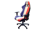 Laser Tools Racing Chair - Red, White & Blue