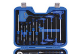 T-Handle Hex and Ball end keys, and screwdrivers from the Laser Tools Racing Karting Toolkit