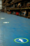 Laser Tools Floor Sticker Arrow Direction 6pc