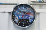 8346 Laser Tools Racing Wall Clock