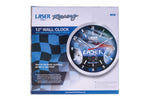 8346 Laser Tools Racing Wall Clock