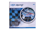 8346 Laser Tools Racing Wall Clock